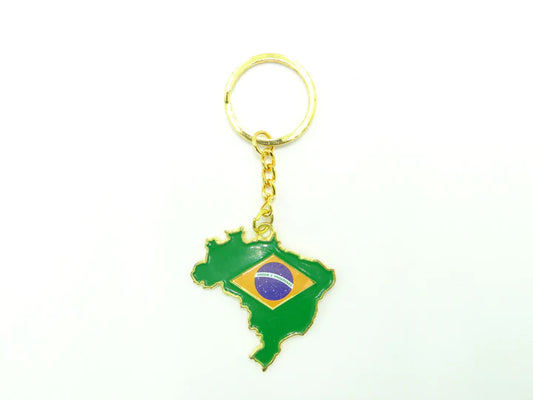 Brazil Atlas Keychain