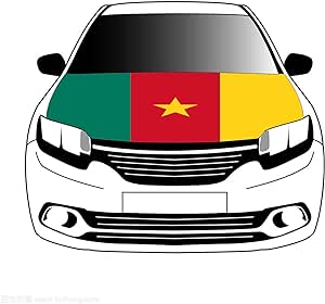 Cameroon Flag Hood Cover