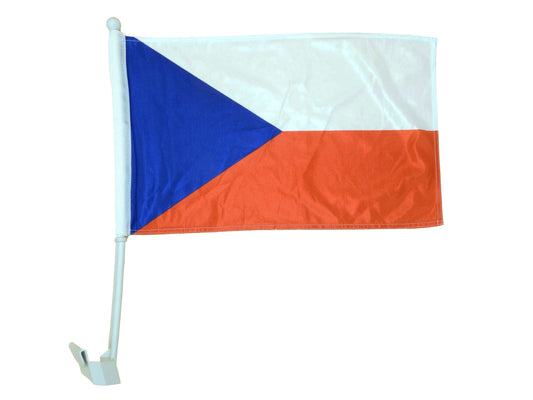 Czech Republic Car Flag