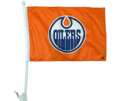 Edmonton Oilers Car Flag