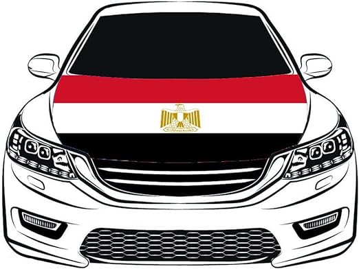 Egypt Flag Hood Cover