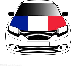 France Flag Hood Cover