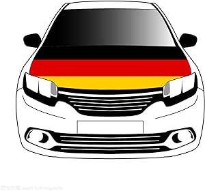 Germany Flag Hood Cover