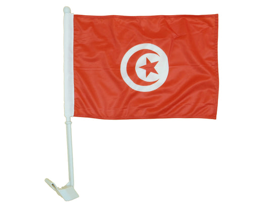 Tunisia Car Flag