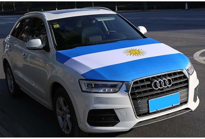 Argentina Flag Hood Cover
